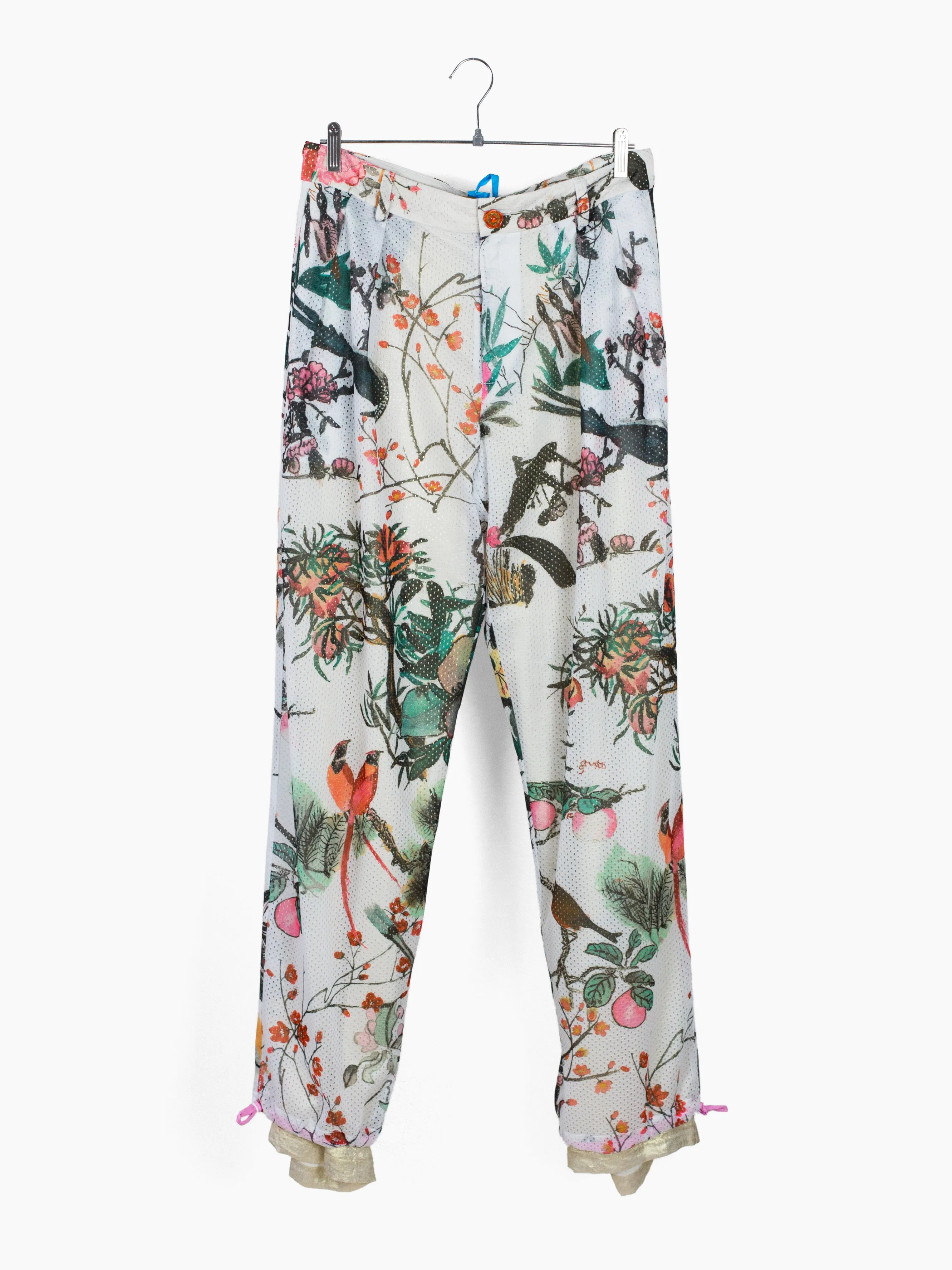 Penultimate SS24 Grandma's Painting Mesh Trousers