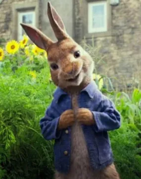 Peter Rabbit Jacket - James Corden Blue Denim Jacket