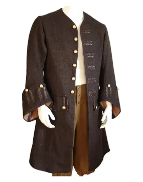 Pirates of The Caribbean 5 Captain Jack Sparrow Coat - UJackets