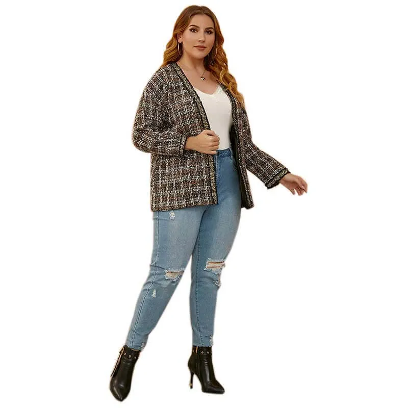 Plus Size Cardigan Coat | Chic Lover - Plus Size Clothing