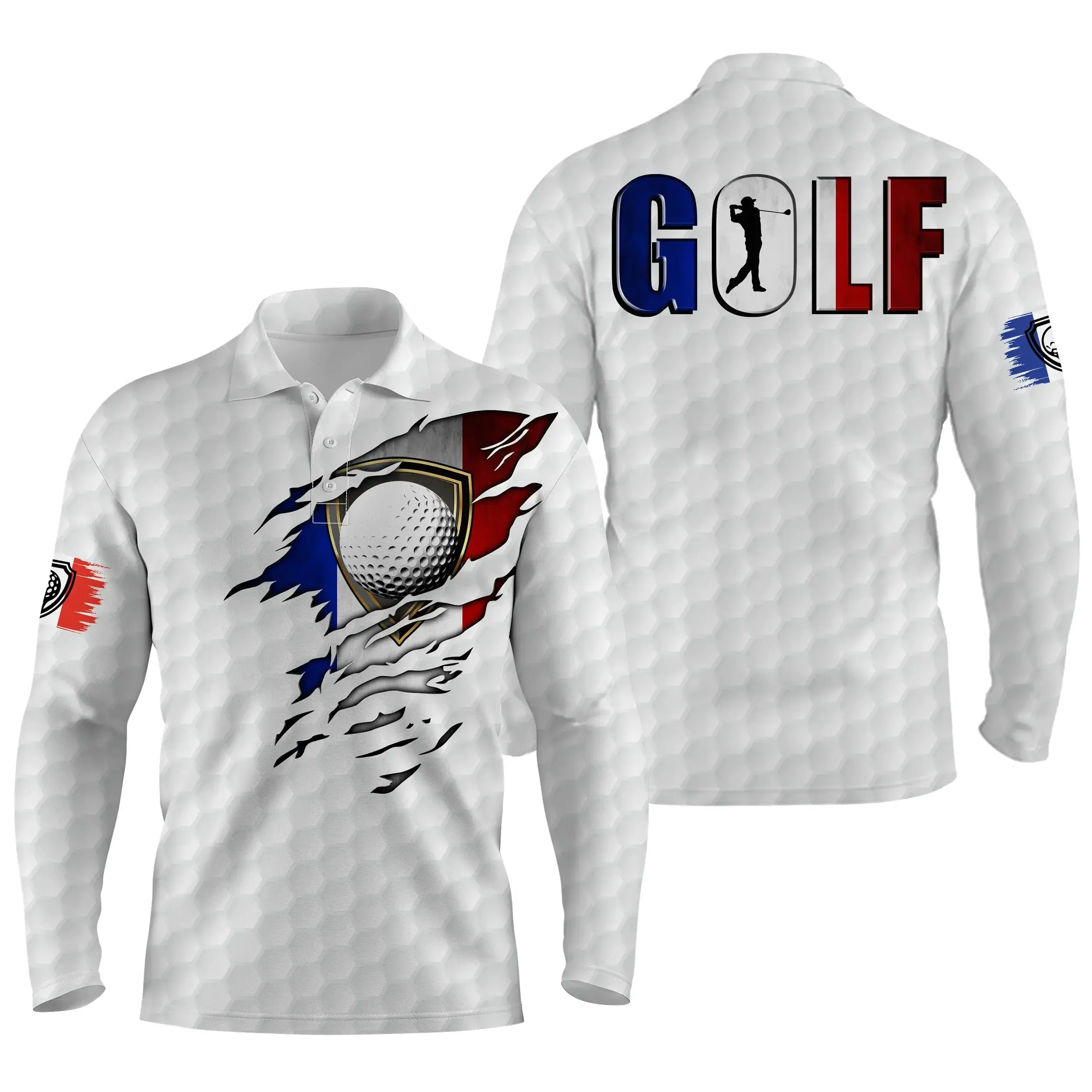 Polo de Golf Homme Femme, Golf En France - CT10092220