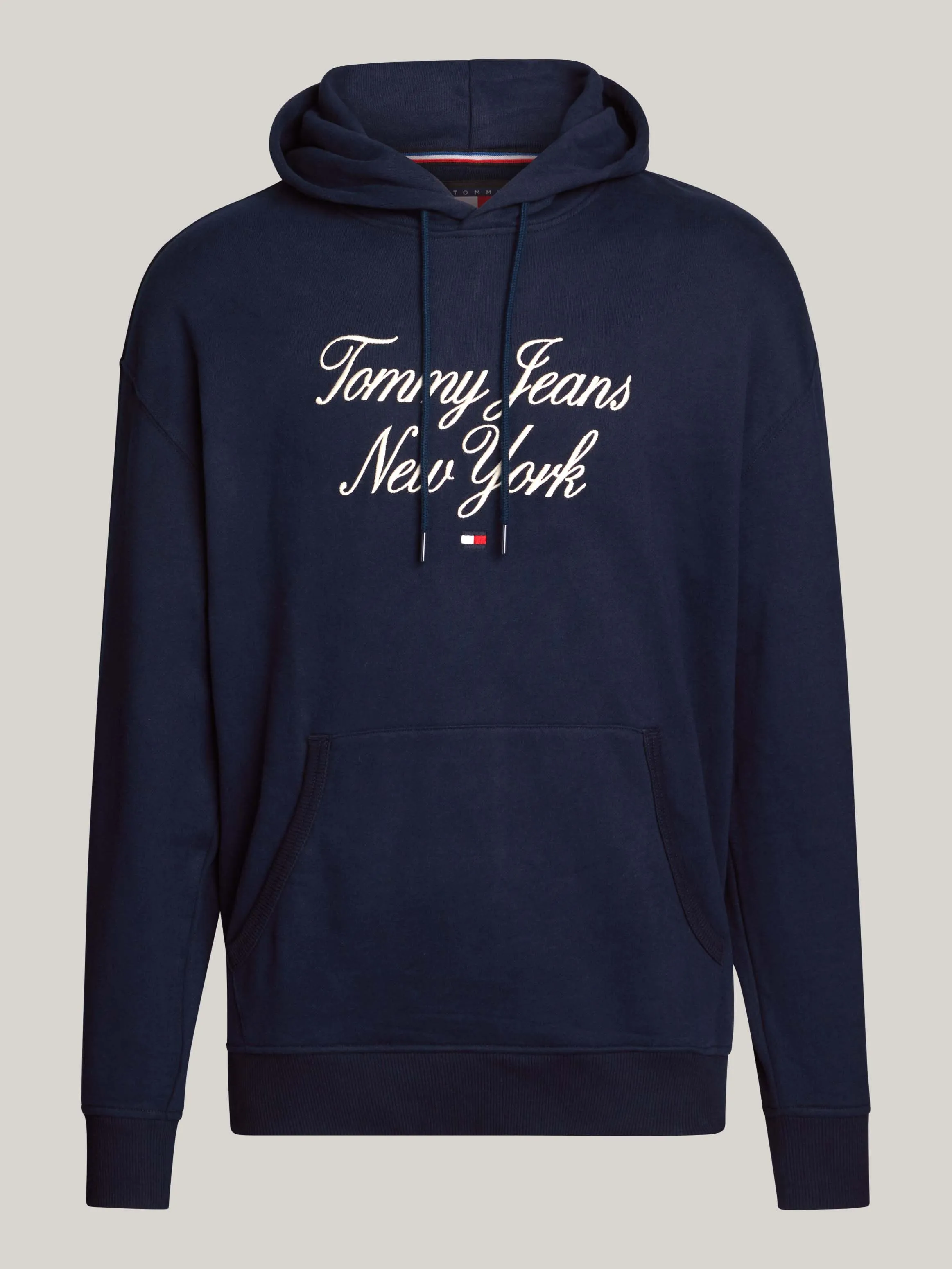 Prep Script Logo Embroidery Relaxed Hoodie | Sweatshirts & Hoodies | Tommy Jeans