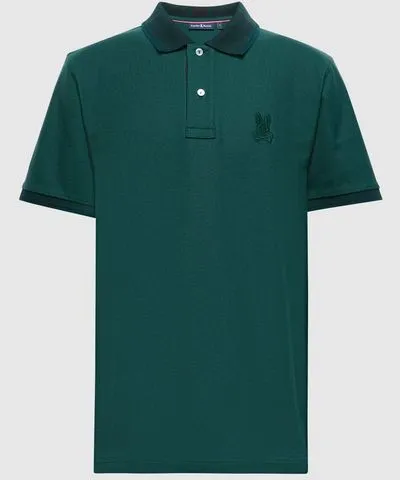 Psycho Bunny Men's Malton Pique Polo 378 PONDEROSA PINE /