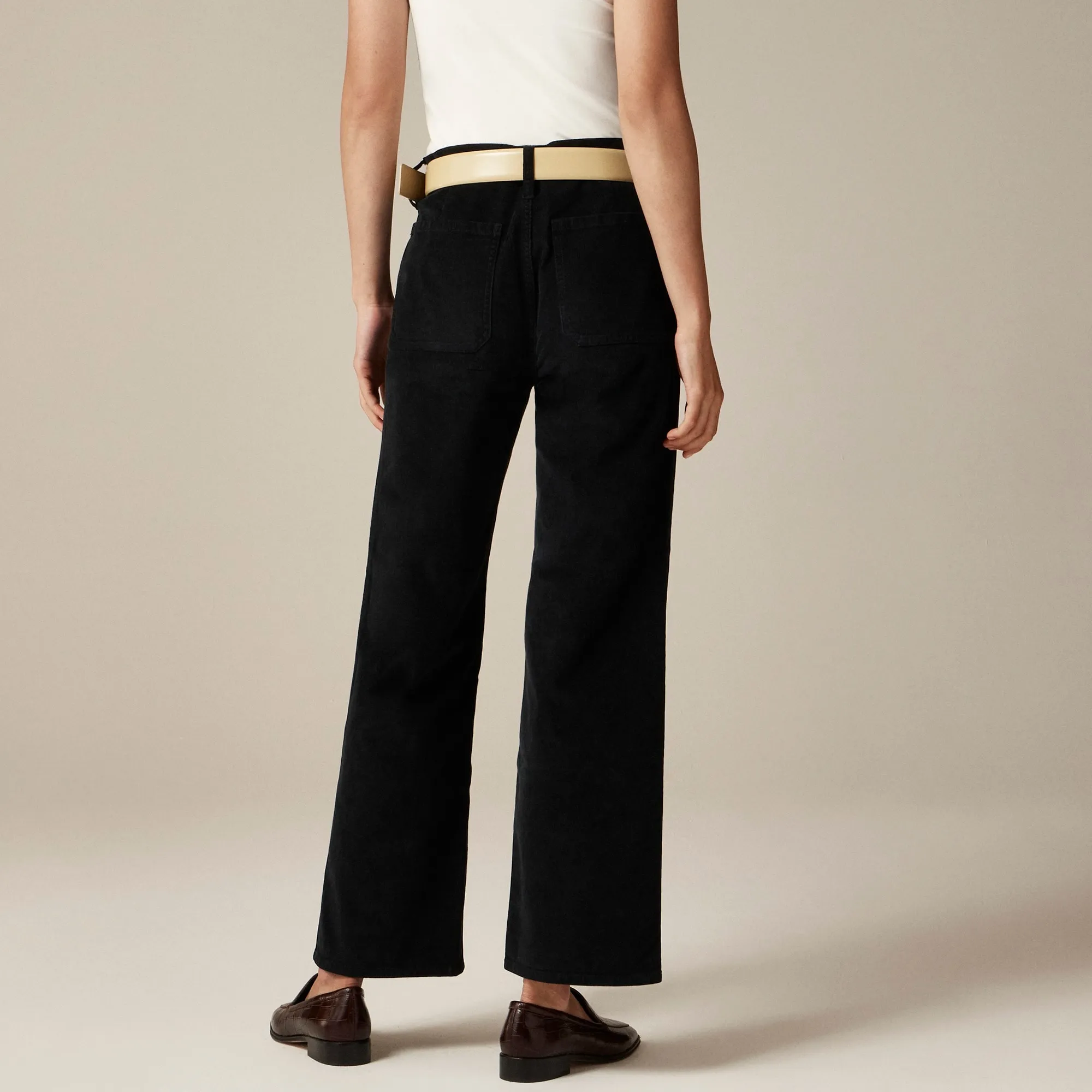 Sailor slim-wide pant in stretch corduroy