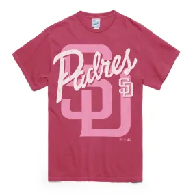 SAN DIEGO PADRES DOPAMINE TRADITION VINTAGE '47 TUBULAR BOYFRIEND TEE WOMENS