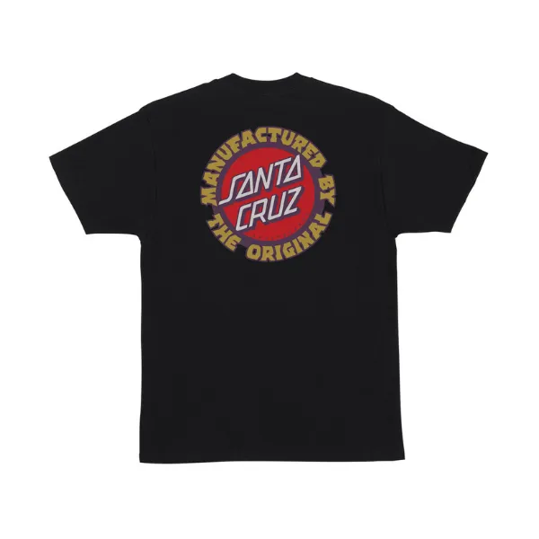 Santa Cruz Speed MFG Dot T-Shirt - Black