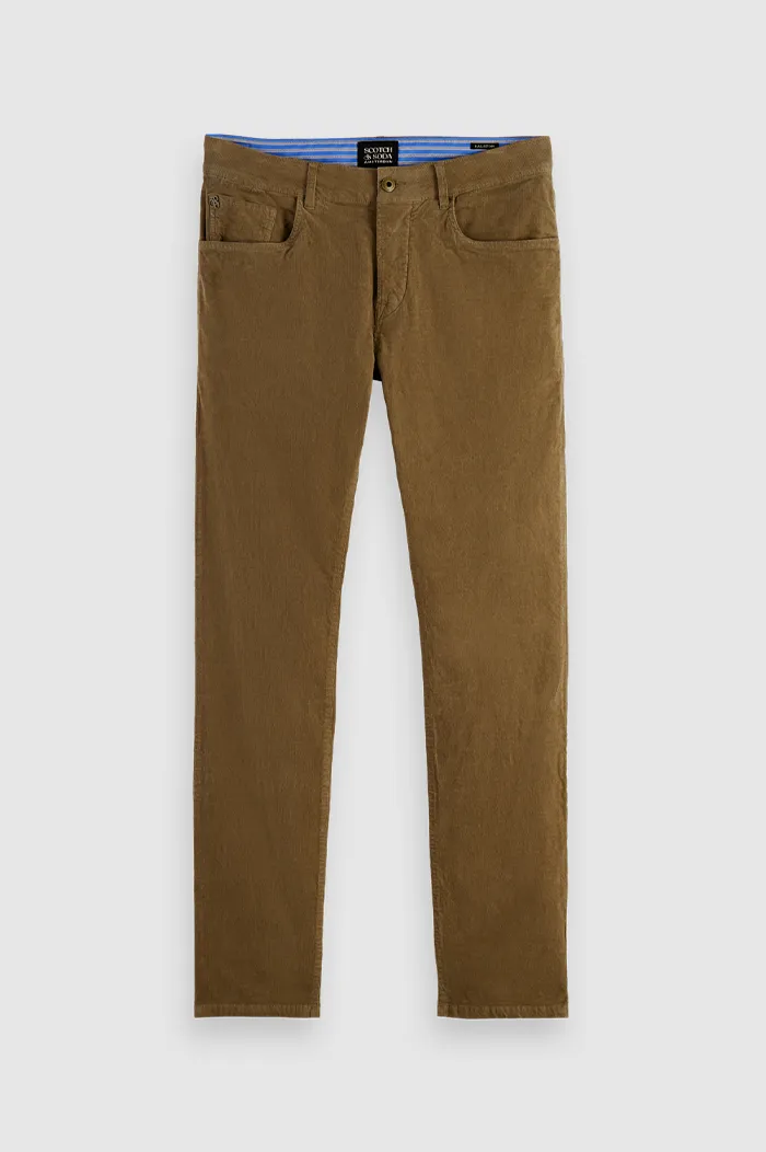 Scotch & Soda Khaki Ralston Corduroy Pant