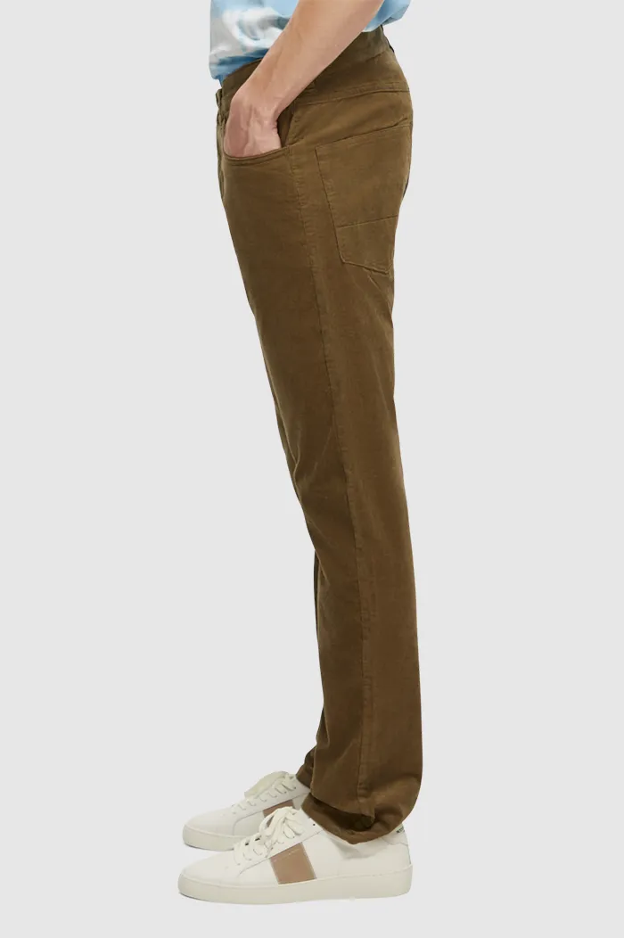 Scotch & Soda Khaki Ralston Corduroy Pant