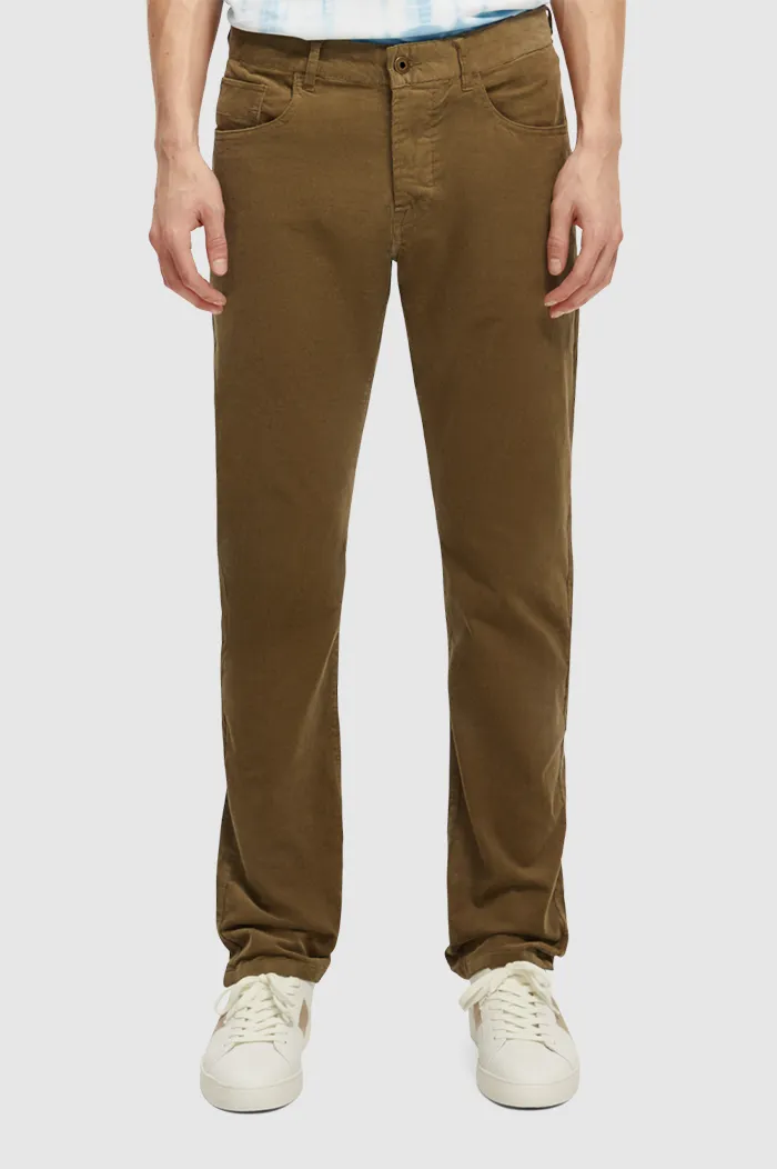 Scotch & Soda Khaki Ralston Corduroy Pant