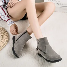 short boots cotton shoes