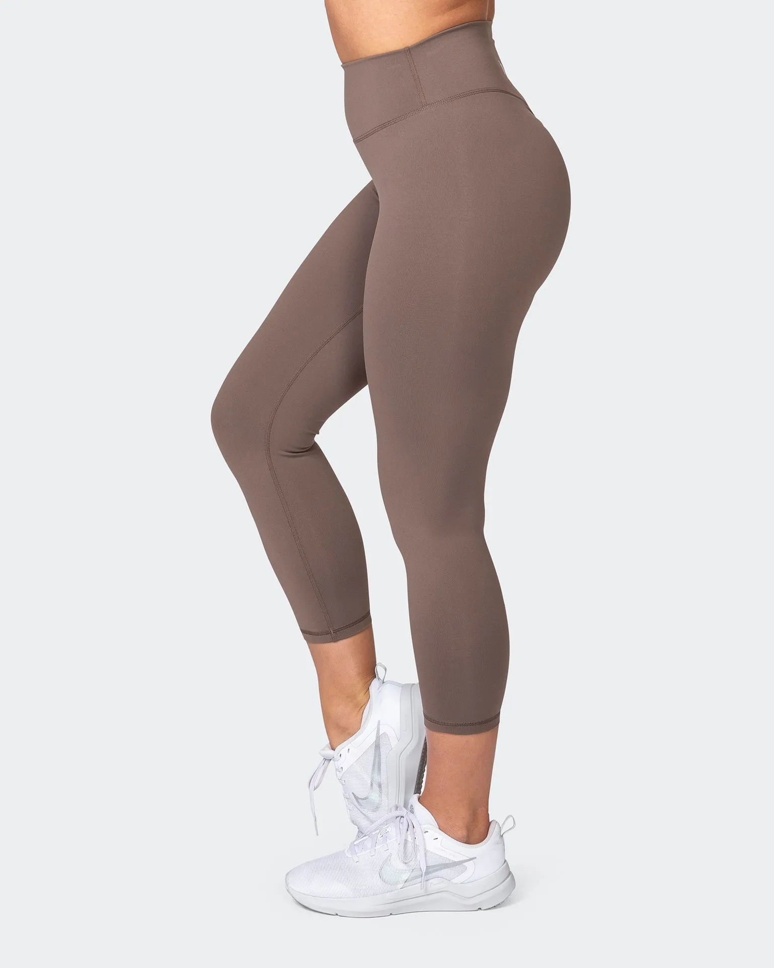 Signature Scrunch 7/8 Leggings - Taupe