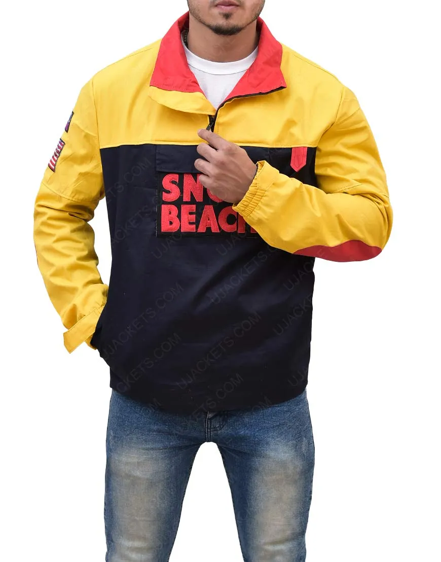 Snow Beach Cotton Jacket - Snow Beach Cotton Biker Jacket