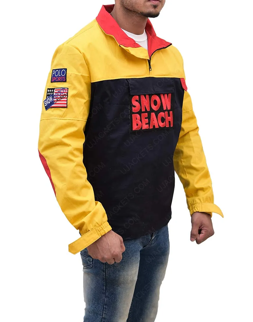 Snow Beach Cotton Jacket - Snow Beach Cotton Biker Jacket