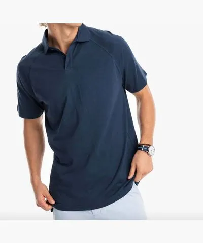 Southern Tide Men's Racquet Polo Shirt In True Navy