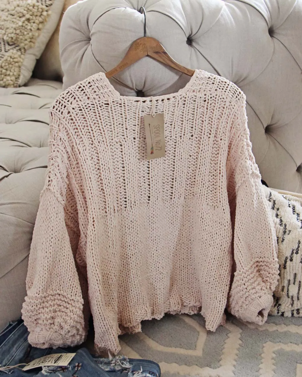 Spring Valley Sweater in Oatmeal