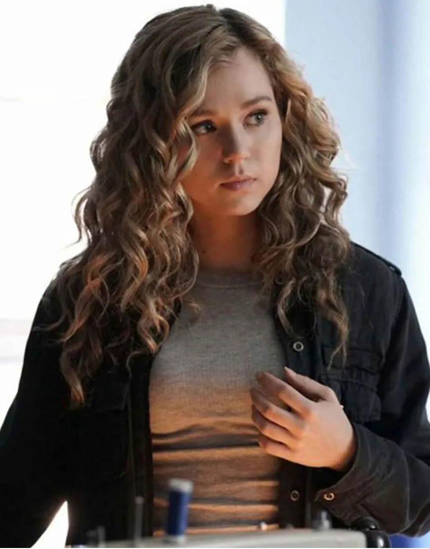 Stargirl Courtney Whitmore Black Jacket | Brec Bassinger Jacket | 40% Off