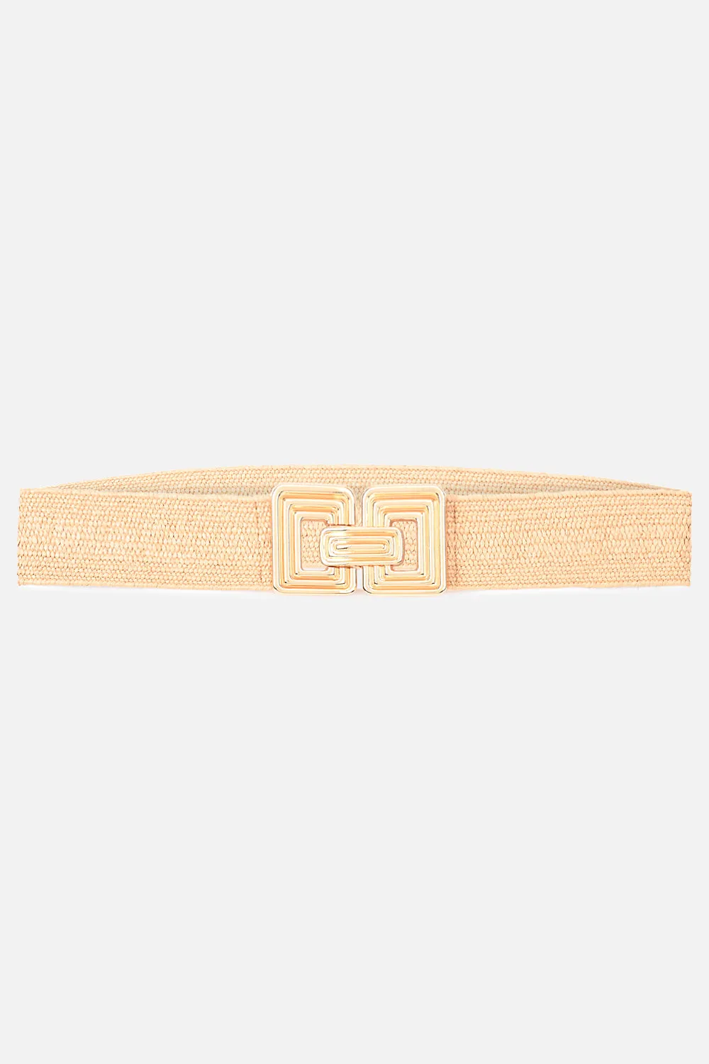 Statement Buckle Summer Belt