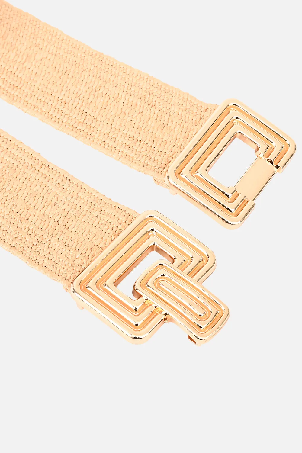 Statement Buckle Summer Belt