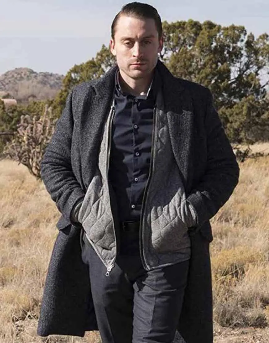 Succession S02 Kieran Culkin Coat | Roman Roy Coat | Ujackets.com