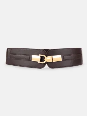 Suede Broad Belt