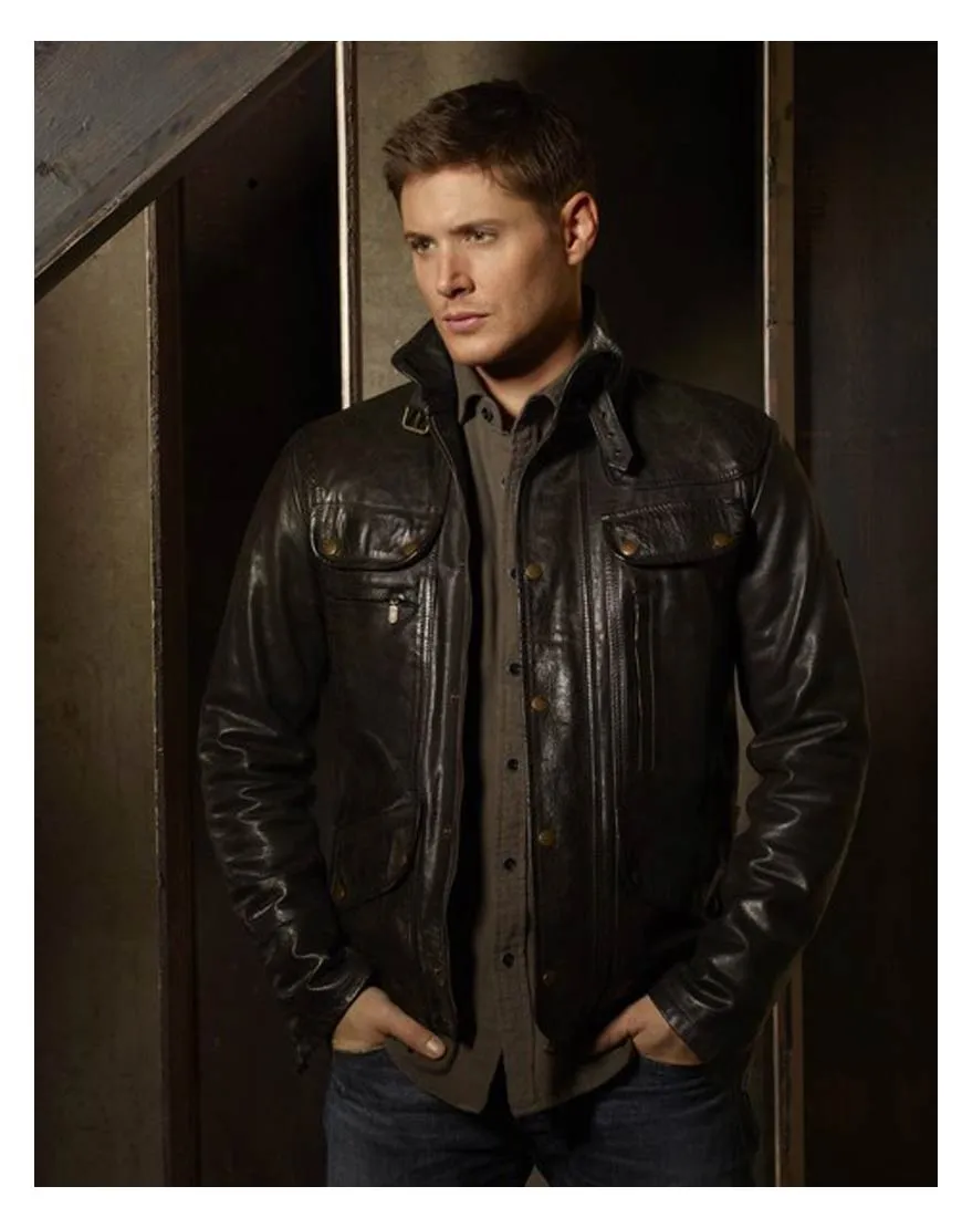 Supernatural Jensen Ackles Leather Jacket - UJackets