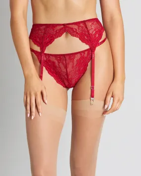 Suspender Belt - Red