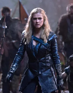 The 100 Eliza Taylor Leather Coat