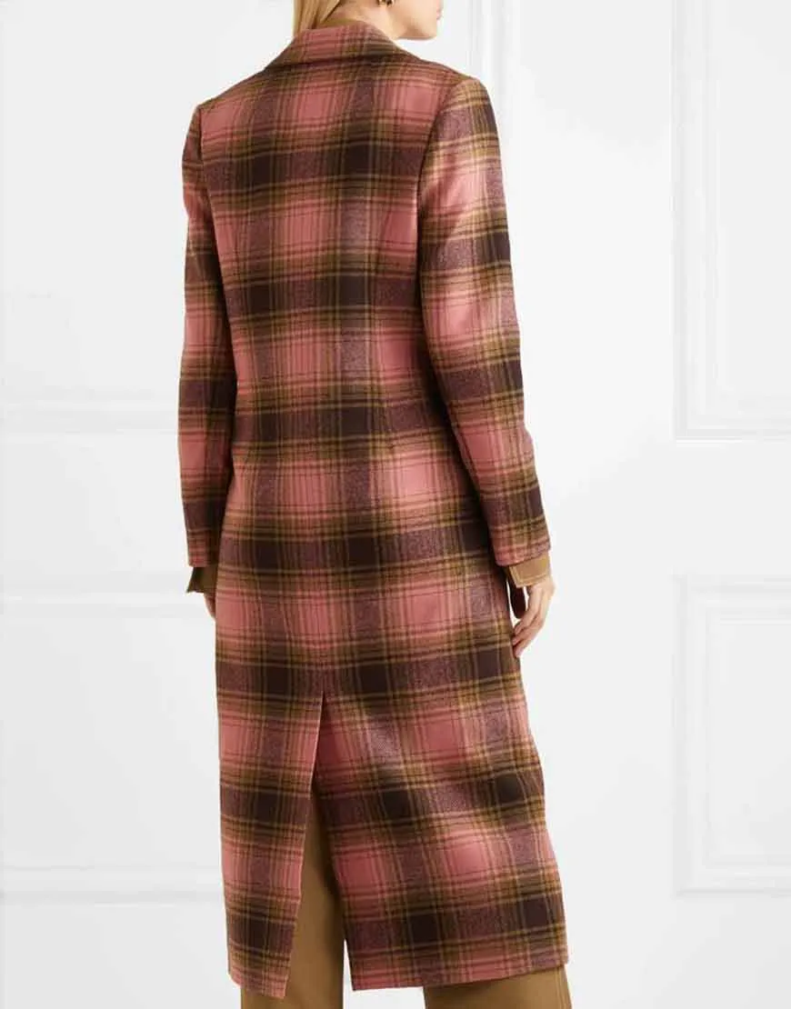 The Duchess Katherine Plaid Coat | Ryan Brown Trench Coat |Ujackets