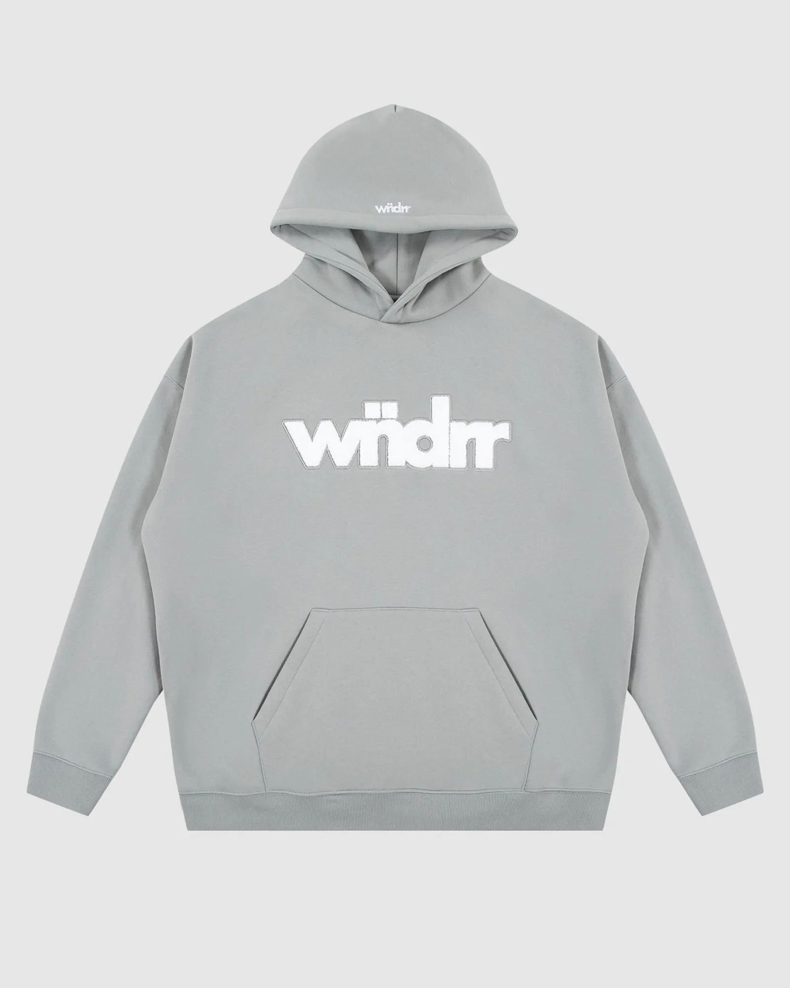 TONE HOOD SWEAT - CEMENT GREY