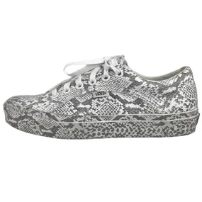 Vans x Opening Ceremony Gray White Snake Skin Lampkin Skate Sneaker Size W10