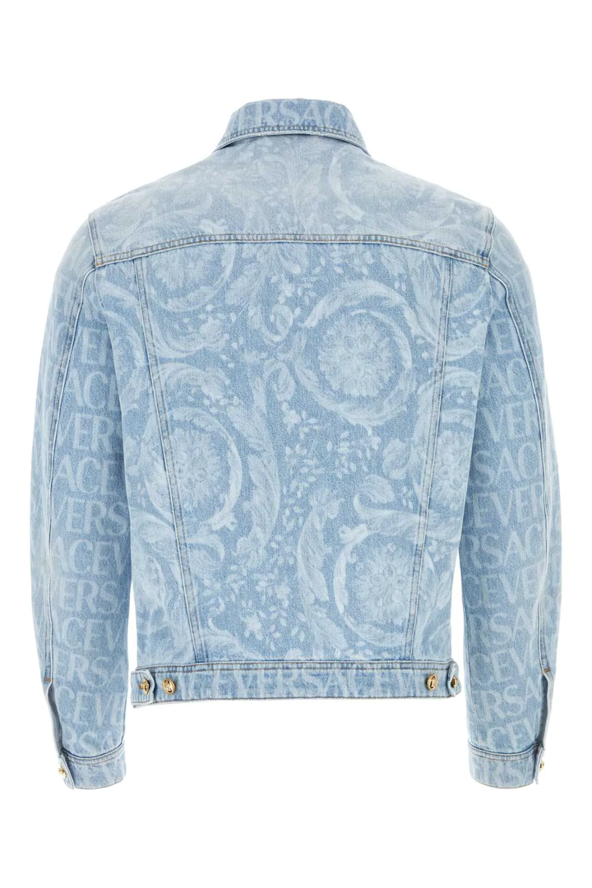 Versace Printed Denim Jacket