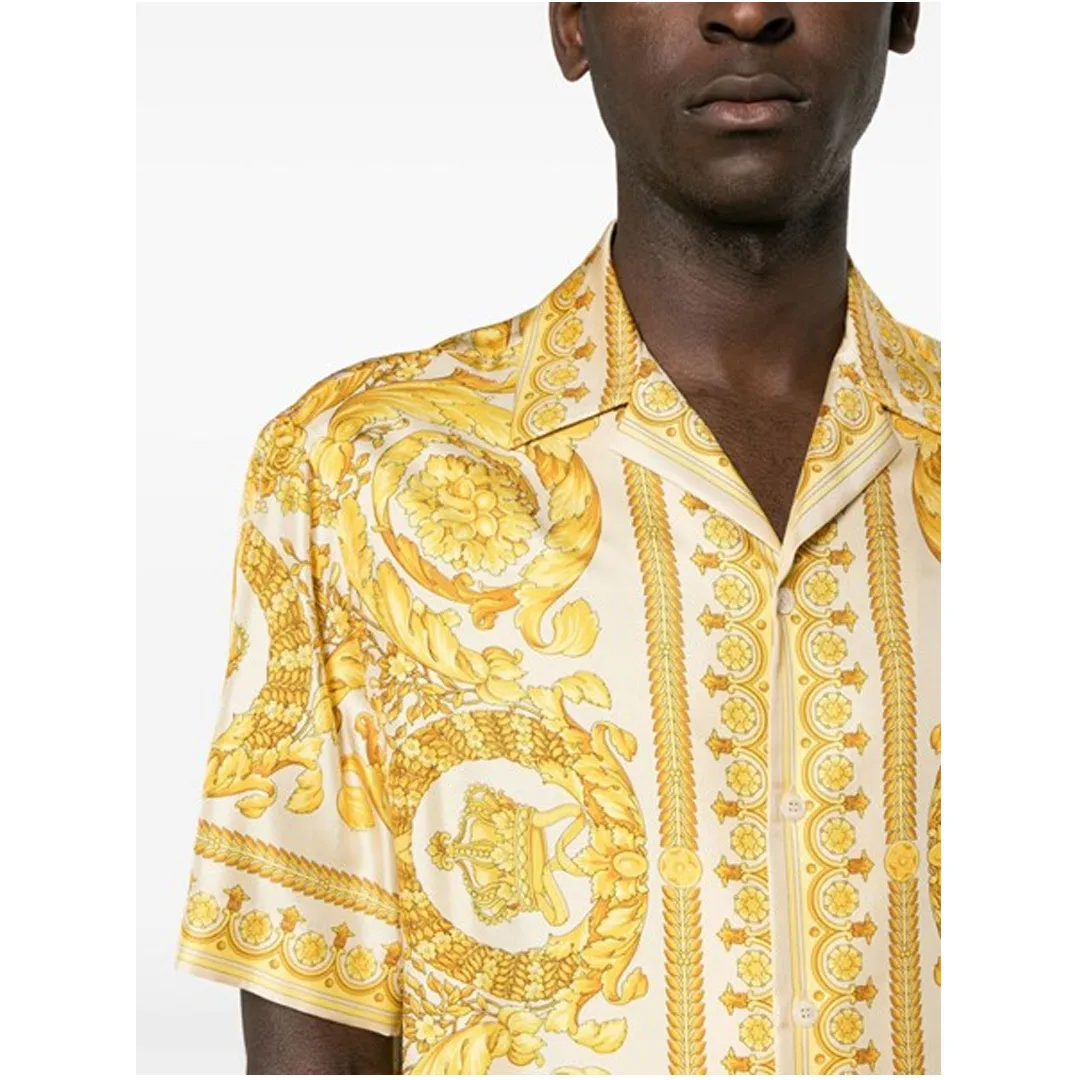 VERSACE  |Silk Luxury Shirts