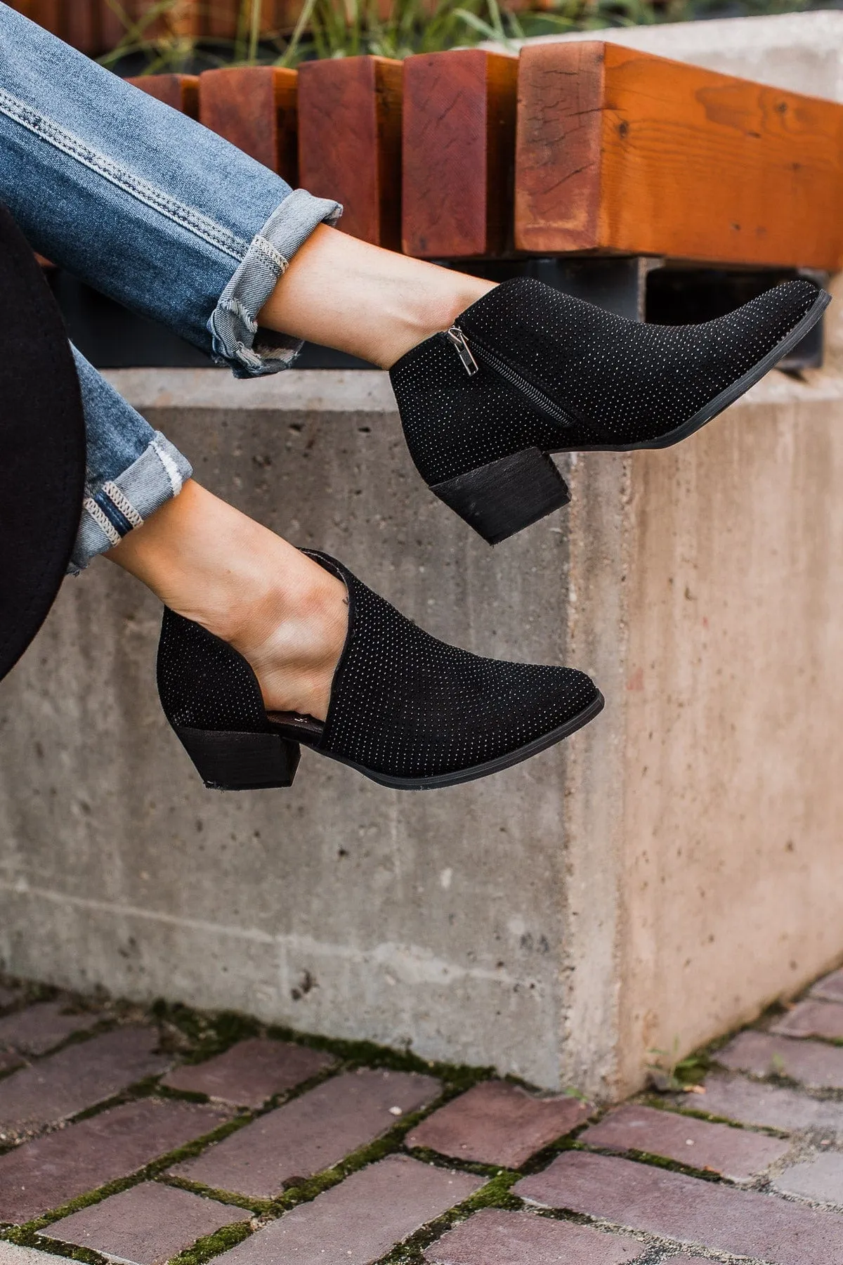 Very G Diva Booties- Black