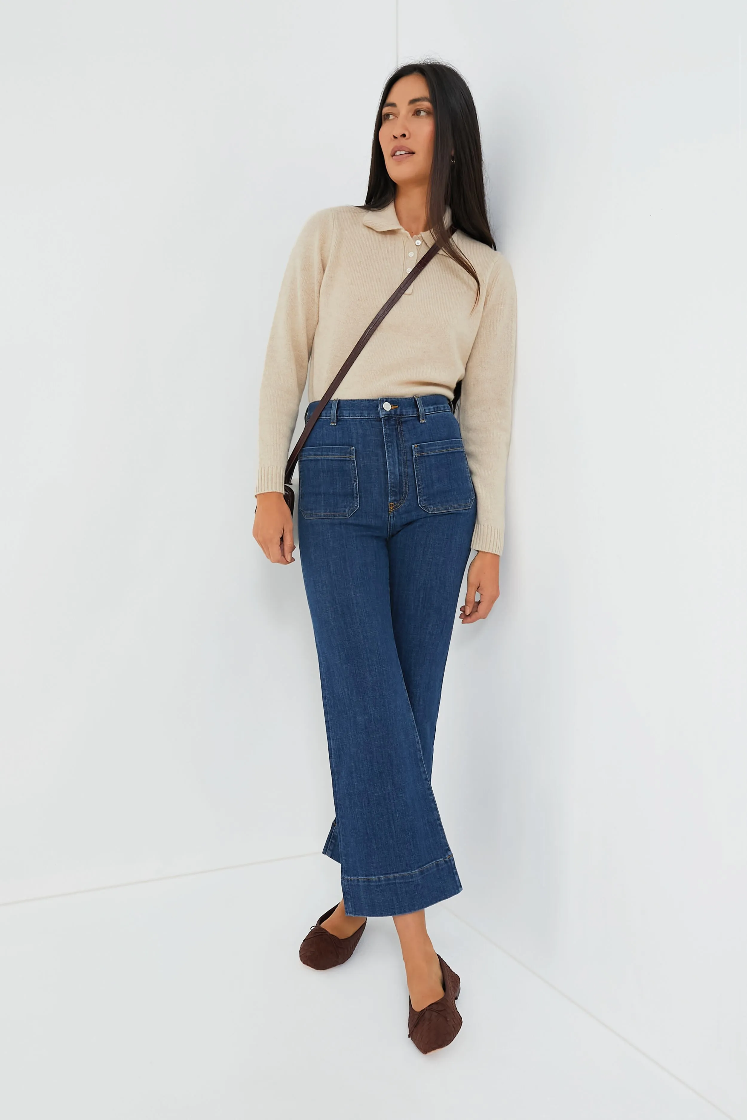 Vintage 95 St. Monica Cropped Jeans