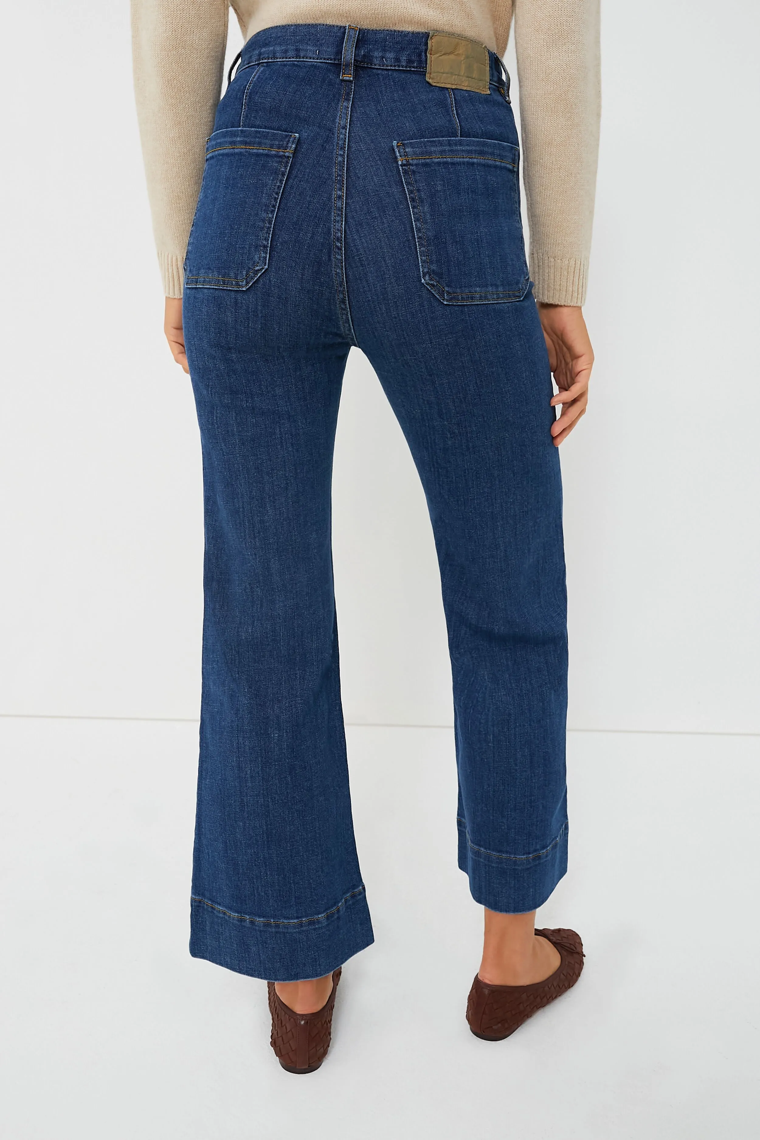 Vintage 95 St. Monica Cropped Jeans