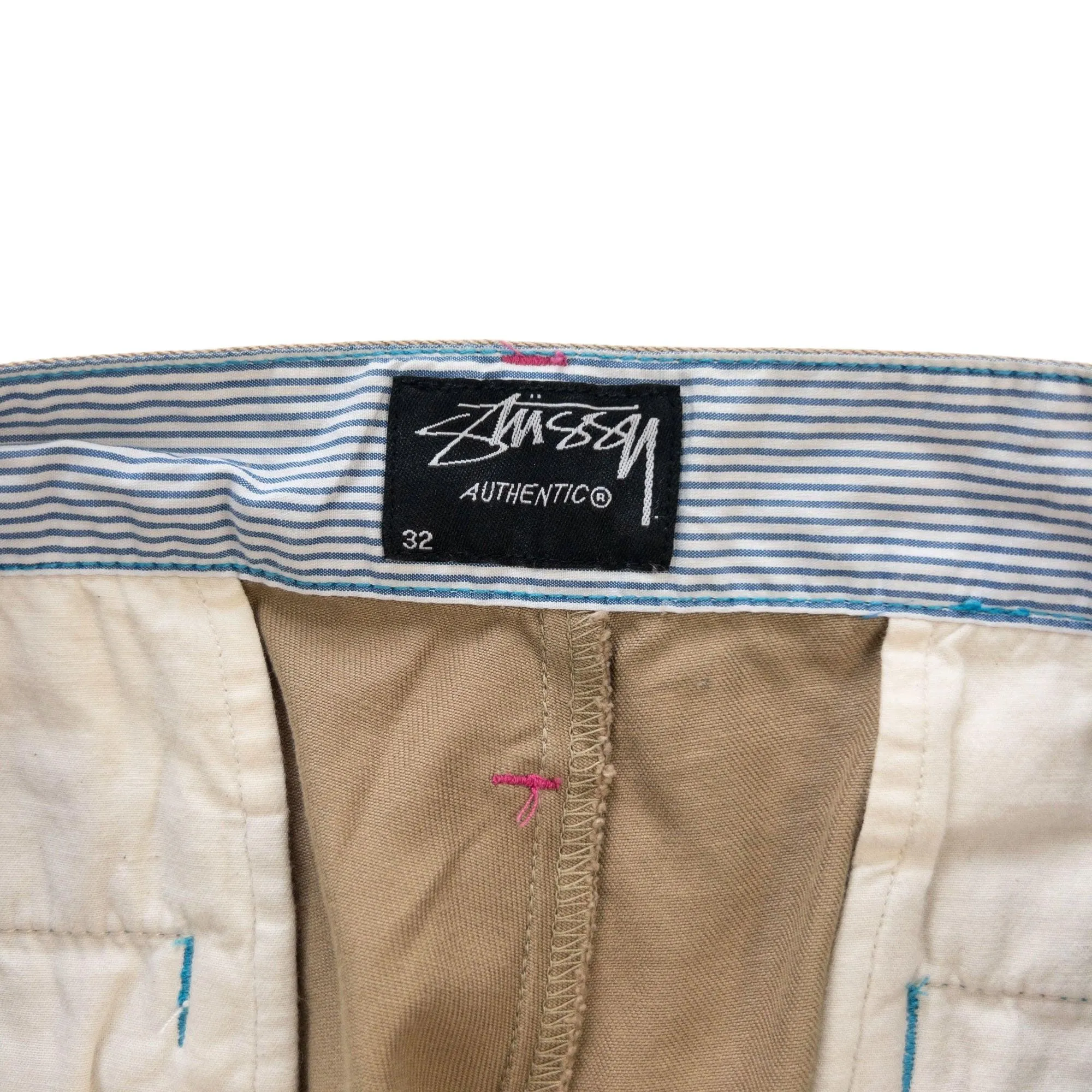 Vintage Stussy Logo Trousers Size W32