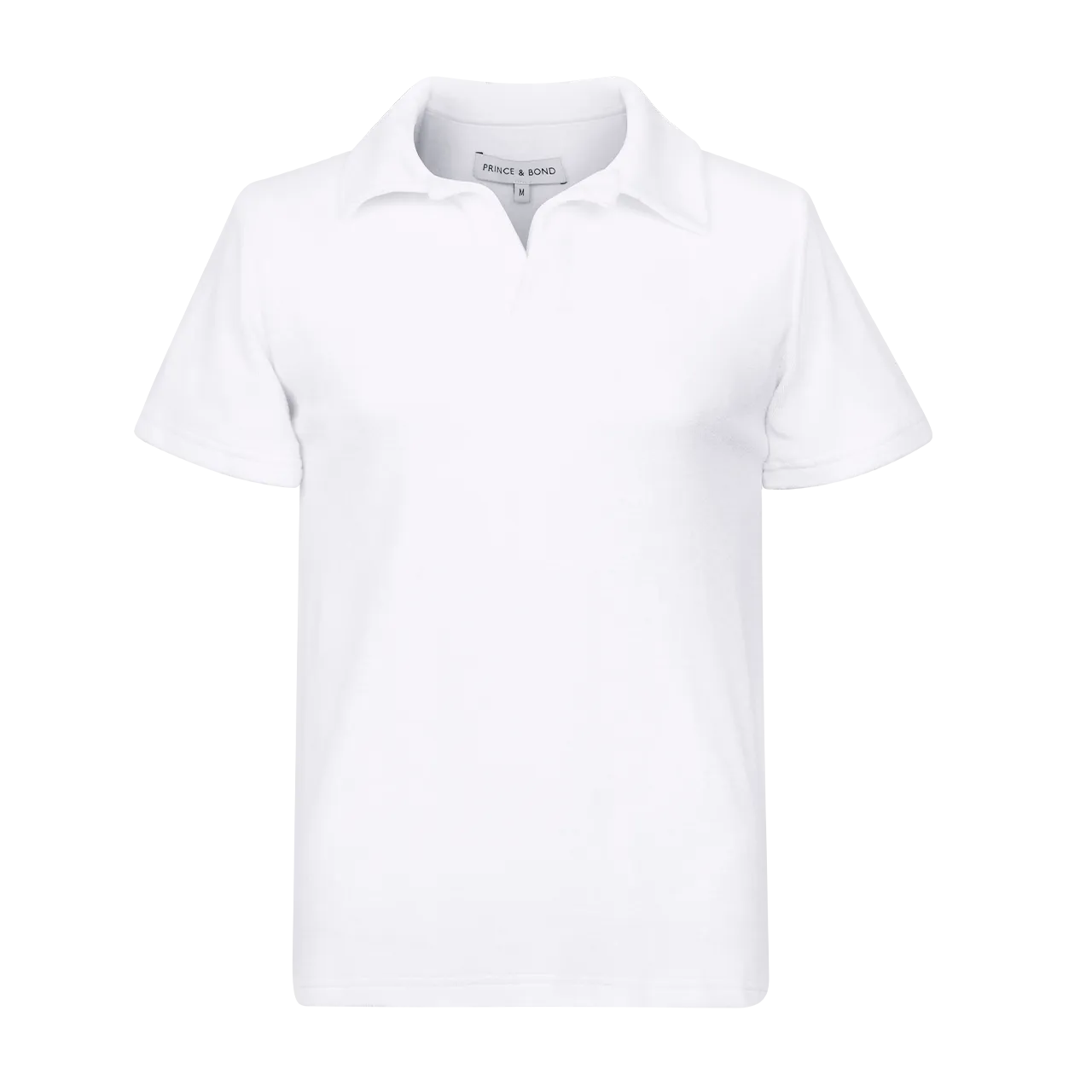 White Riviera Terry Polo