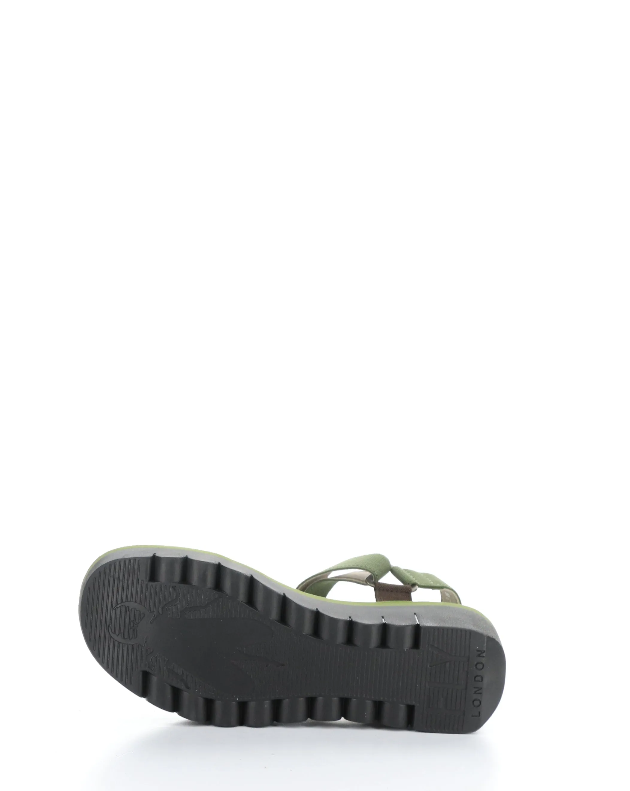 YEFA726FLY 012 MILITARY/MULTI/GREEN Velcro Sandals