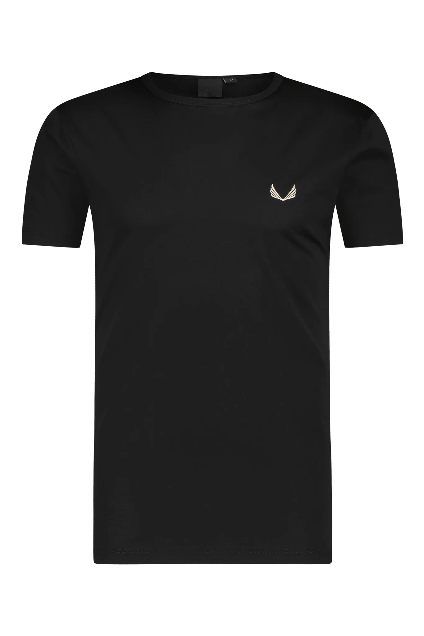 Zumo Slim Fit T-shirts HILLSBORO-LOGO Black